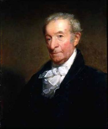 John Neagle Gilbert Stuart oil painting image